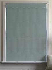 Duck Egg Blue 100% Cotton Made To Measure Roman Blinds - Image 5 of 6