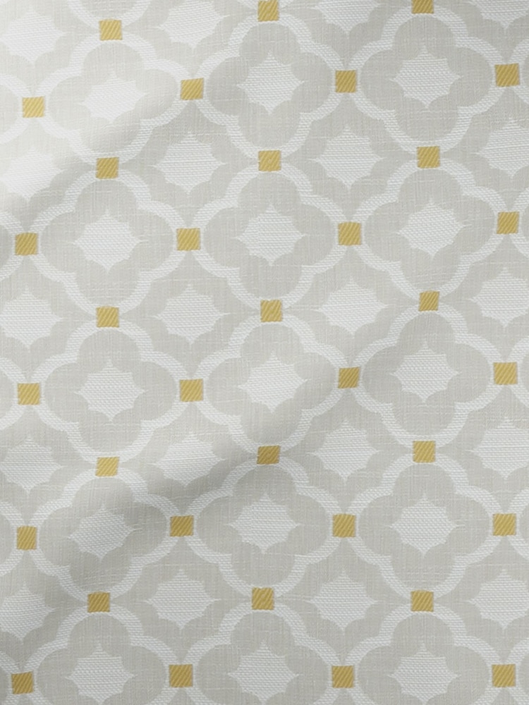 Natural/Grey Country Geo Made To Measure Curtains - Image 5 of 5