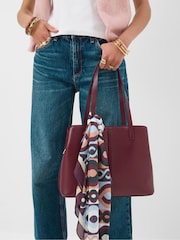 Accessorize Red Webbing Strap Shoulder Bag - Image 1 of 3