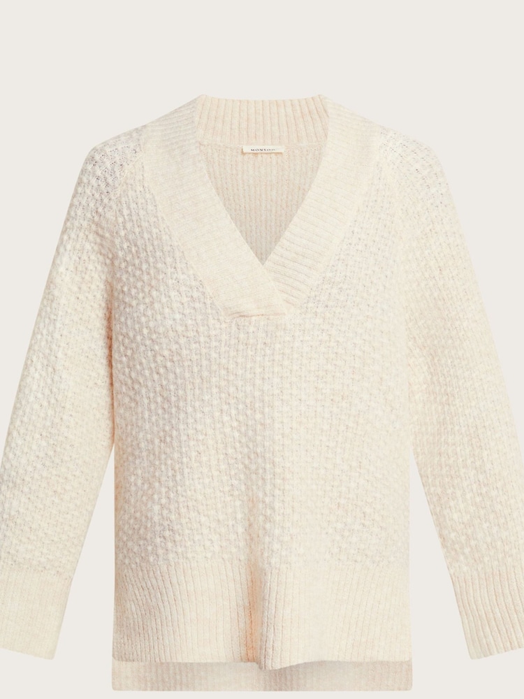 Monsoon Vicky V-Neck Jumper - Image 5 of 5