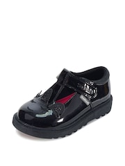 Toezone Millie Unicorn Patent T Bar School Shoes - Imagen 2 de 11
