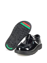 Toezone Millie Unicorn Patent T Bar School Shoes - Imagen 3 de 11