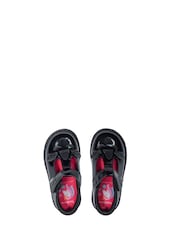 Toezone Millie Unicorn Patent T Bar School Shoes - Imagen 4 de 11