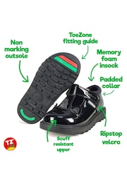 Toezone Millie Unicorn Patent T Bar School Shoes - Imagen 6 de 11