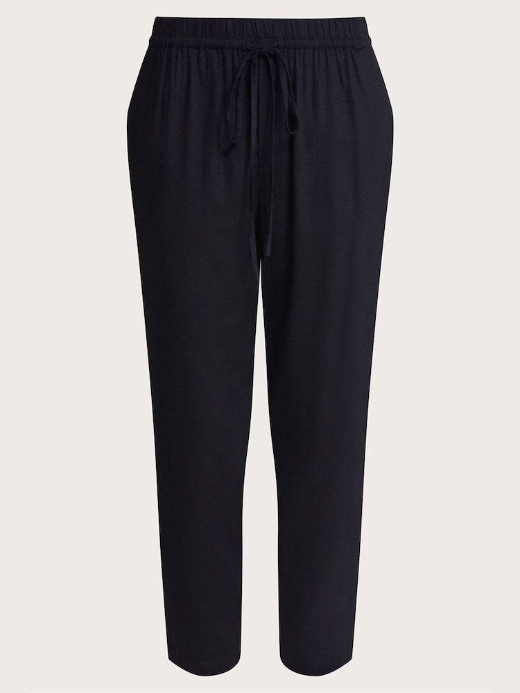 Monsoon Black Crop Penina Trousers - Image 5 of 5