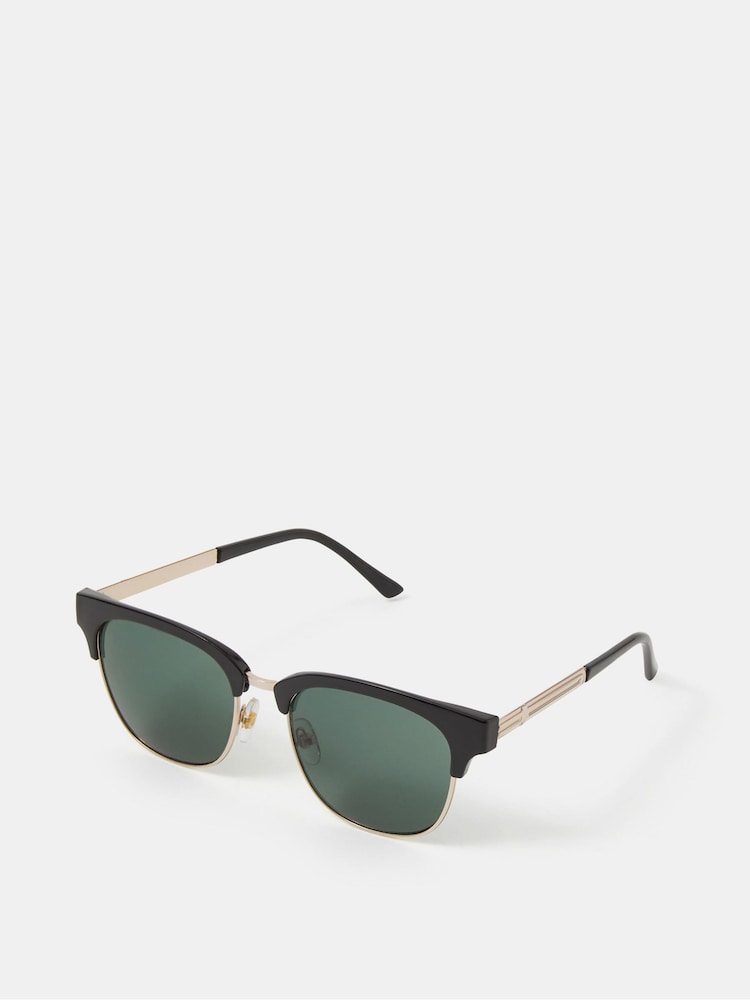 Accessorize Black Browline Sunglasses - Image 1 of 1 Accessorize Black Browline Sunglasses - Image 1 of 1