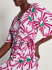 Monsoon Zamora Geometric Sun Dress - Image 3 of 5