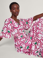 Monsoon Zamora Geometric Sun Dress - Image 4 of 5