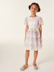 Baker by Ted Baker Multicolour Organza Dress - Image 2 of 8