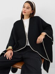 Accessorize Whipstitch Knit Poncho - Image 1 sur 3