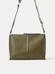 Accessorize Green Webbing Strap Cross-Body Bag - Image 2 of 3