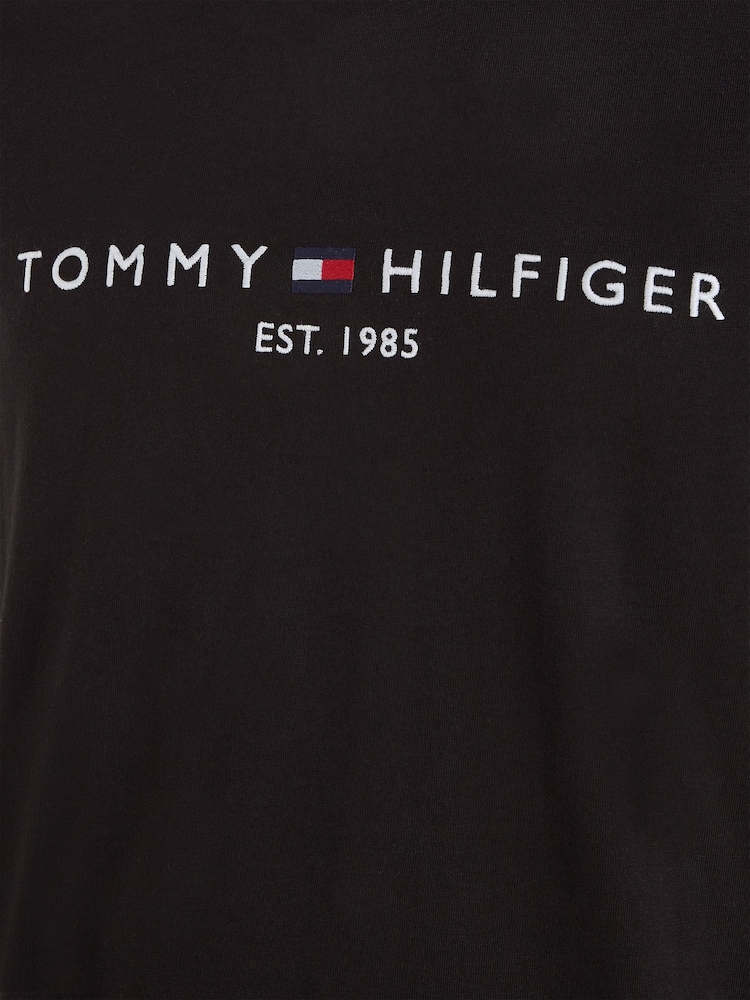 Tommy Hilfiger Black Logo T-Shirt - Image 4 of 6