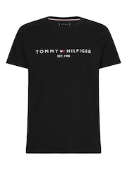Tommy Hilfiger Black Logo T-Shirt - Image 5 of 6