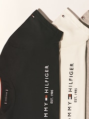 Tommy Hilfiger Black Logo T-Shirt - Image 6 of 6
