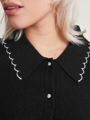 Monsoon Black Samia Shirt Dress - Image 3 of 5