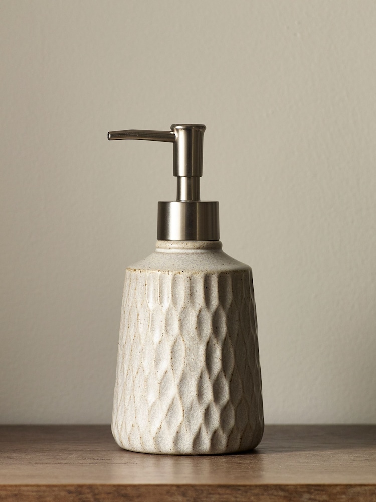 Grey Geo Country Soap Dispenser - Image 1 of 7