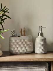 Grey Geo Country Soap Dispenser - Image 2 of 7