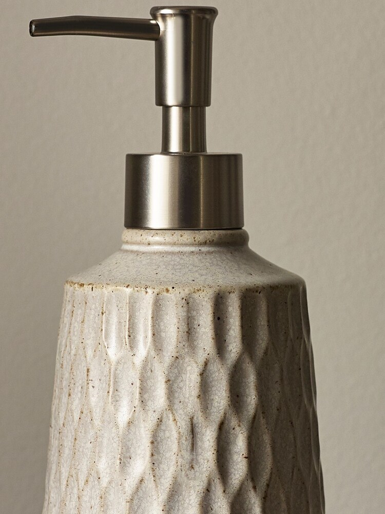 Grey Geo Country Soap Dispenser - Image 3 of 7