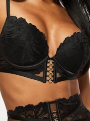 Ann Summers Ever Yours Lace Padded Plunge Bra - Immagine 3 di 5
