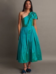 Monsoon Blue Bliss One-Shoulder Dress - Image 2 of 5