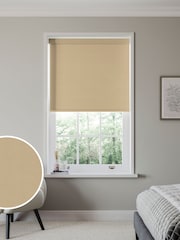 Natural Glow Made to Measure Blackout Roller Blind - Image 1 of 6