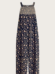 Monsoon Blue Rhea Batik Dye Jumpsuit - Image 5 of 5