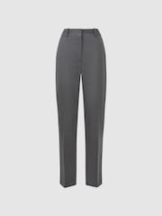 Reiss Grey Layton Slim Fit Wool Blend Suit Trousers - Image 2 of 5