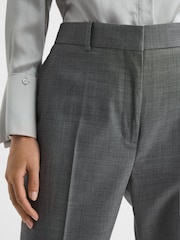 Reiss Grey Layton Slim Fit Wool Blend Suit Trousers - Image 4 of 5