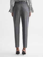 Reiss Grey Layton Slim Fit Wool Blend Suit Trousers - Image 5 of 5