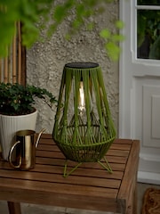 Green Sorrento Solar Outdoor Lantern Light - Image 1 of 4
