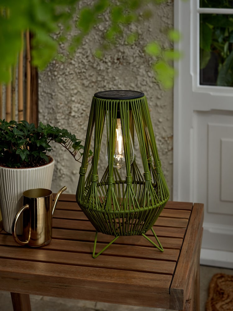 Green Sorrento Solar Outdoor Lantern Light - Image 1 of 4
