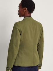Monsoon Blue Megan Military Jacket - Image 3 of 6
