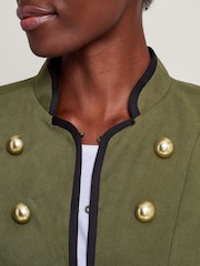 Monsoon Blue Megan Military Jacket - Image 5 of 6