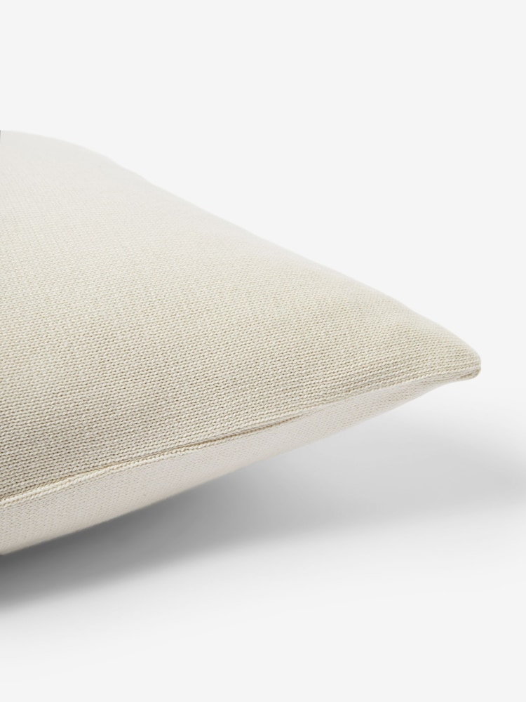 Rockett St George Love Is The Drug Knitted Lips Cushion - Image 5 of 5