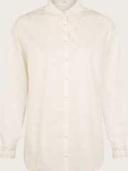 Monsoon White Longline Selma Shirt - Image 5 of 5