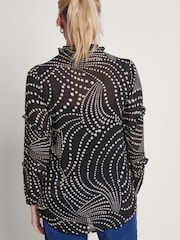 Monsoon Black Spot Dora Blouse - Image 2 of 5