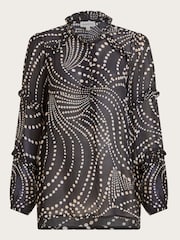 Monsoon Black Spot Dora Blouse - Image 5 of 5