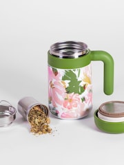 Kate Spade Multi Travel Tea Mug, Hidden Garden - Image 1 of 4