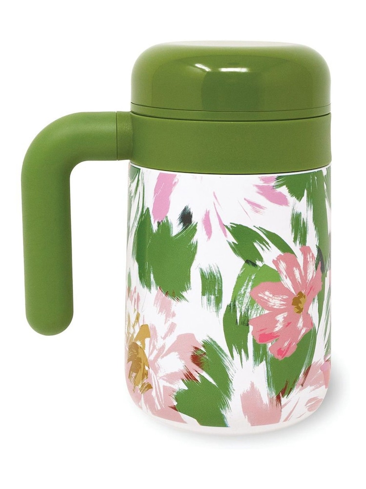 Kate Spade Multi Travel Tea Mug, Hidden Garden - Image 2 of 4 Kate Spade Multi Travel Tea Mug, Hidden Garden - Image 2 of 4