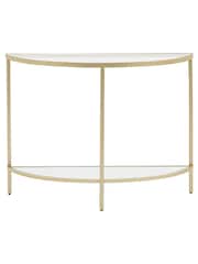 Gallery Home Pewter Minster Console Table - Image 4 of 8