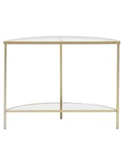 Gallery Home Pewter Minster Console Table - Image 5 of 8
