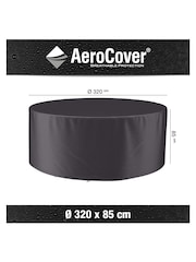 Pacific Grey Garden Set Breathable & Rip Proof Round Aerocover - Image 3 of 3
