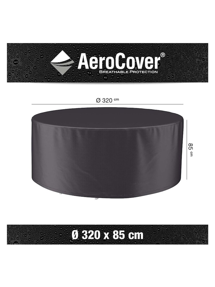 Pacific Grey Garden Set Breathable & Rip Proof Round Aerocover - Image 3 of 3