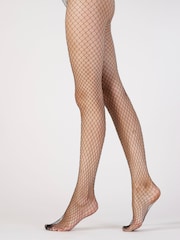 Pretty Polly 2 Pack Black Fishnet Tights & Sparkle Spot Tights - Image 4 of 8