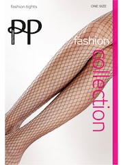 Pretty Polly 2 Pack Black Fishnet Tights & Sparkle Spot Tights - Image 7 of 8
