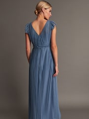 Rochie maxi Monsoon Wendy Plisat - Imaginea 3 din 5