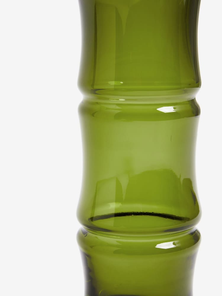 Rockett St George Green Small Bamboo Vase - Image 3 of 3