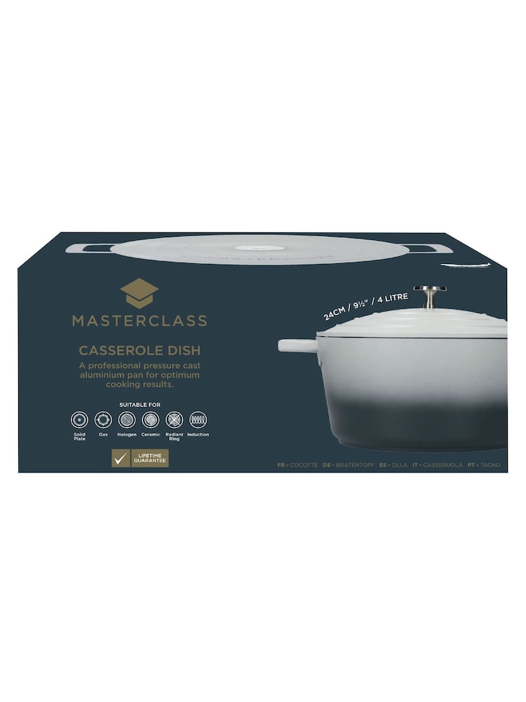 MasterClass Grey Casserole Dish 4L - Image 6 of 6
