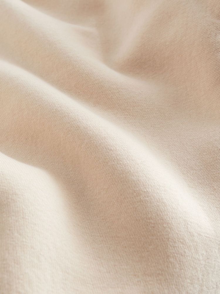Neutral Oversized Heavyweight Brushed Longline Crew Neck Sweatshirt - Image 6 of 6 Neutral Oversized Heavyweight Brushed Longline Crew Neck Sweatshirt - Image 6 of 6