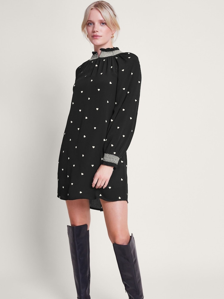 Monsoon Hadria Kleid mit Herzstickerei - Bild 1 von 1